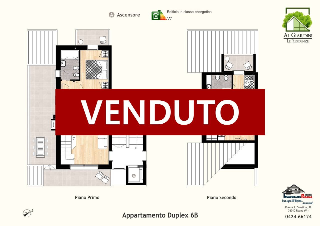 Unità 6B Duplex - Piano Primo e Mansardato