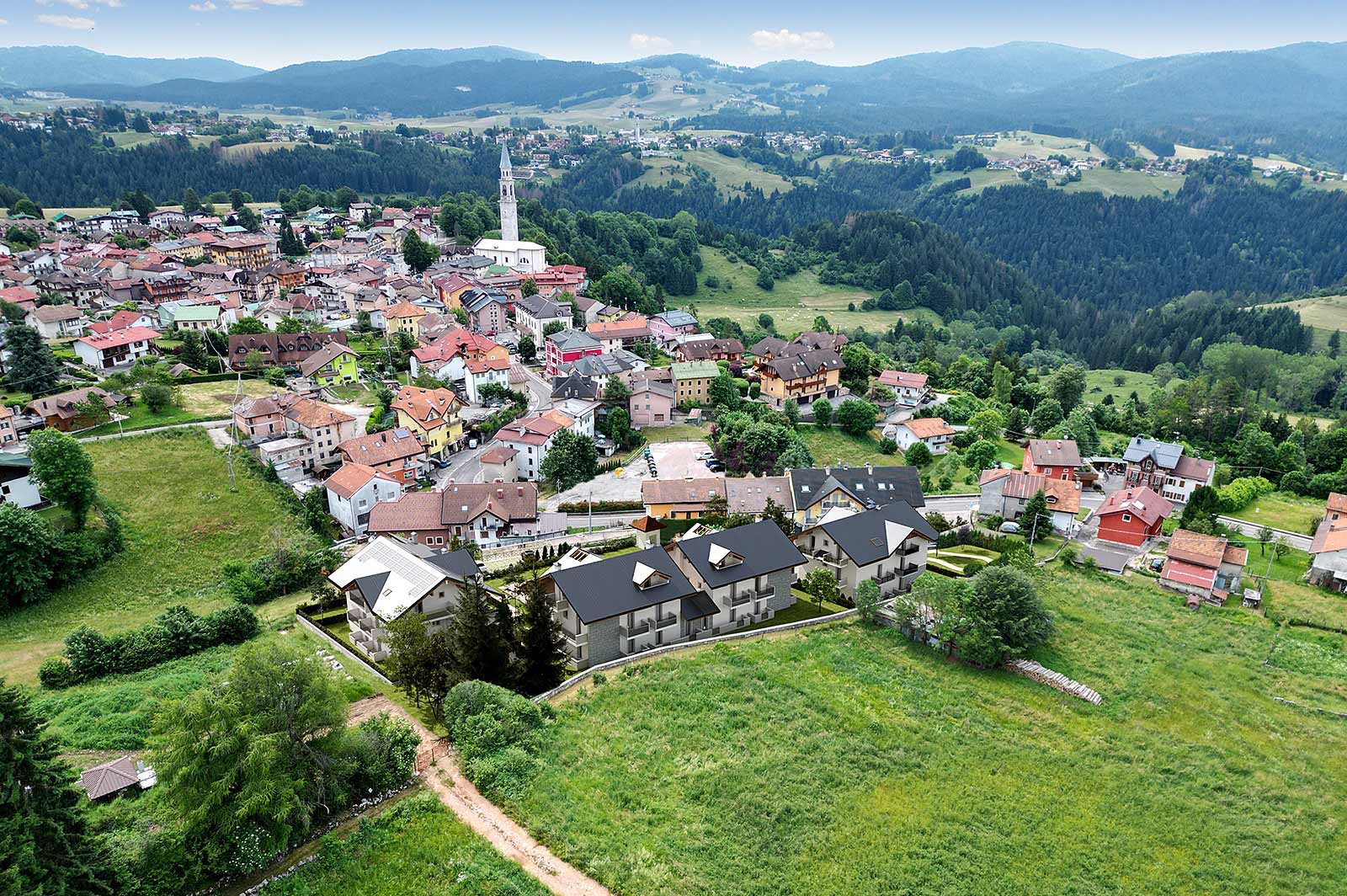 Vista verso Roana